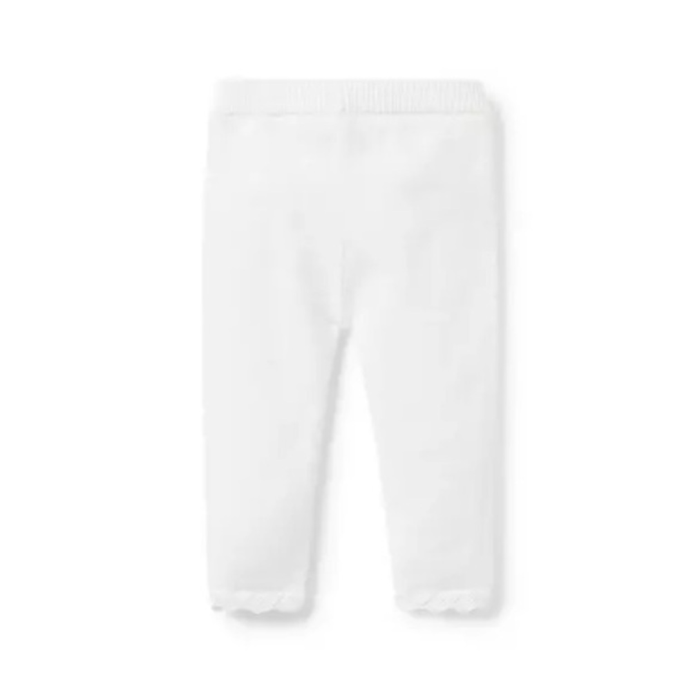 JANIE and JACK BABY CROCHET CUFF SWEATER PANT